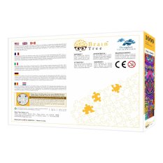 Brain Tree Puzzle Tribal Animals 1000 pieces