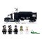 Sluban Police M38-B0659 SWAT base mobile et voleurs en hélicoptère