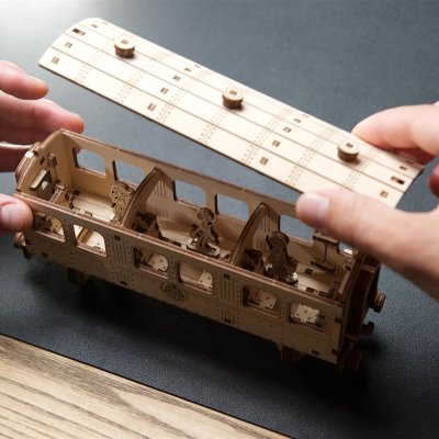 Ugears 3D Holzmechanik Puzzle Harry Potter Hogwarts Express