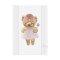 CEBA BABY Wickelauflage 2-seitig mit fester Platte (50x70) Comfort Fluffy Puffy Poly