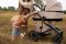 EASYWALKER Kombikinderwagen Jimmey Explore Pearl Taupe AIR + CYBEX Aton B2 i-Size + Base