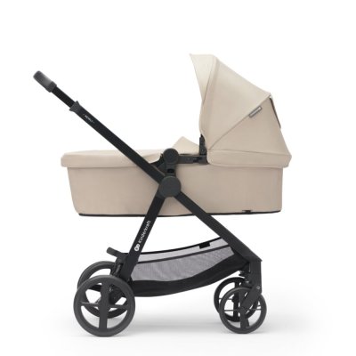 KINDERKRAFT Kinderwagen kombiniert 3 in 1 Neu Sandbeige + Nerz PRO