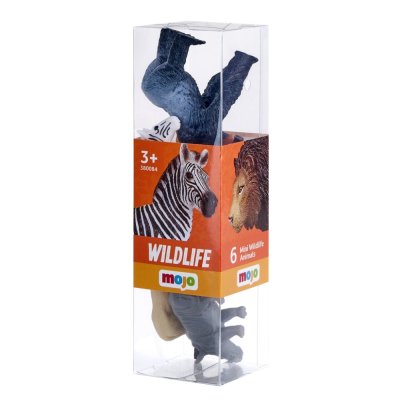 Mojo Mini mundo Animais Africanos conjunto de 6 peças - conjuntos variados
