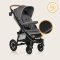 LIONELO Sportkinderwagen Annet Tour Grey Stone