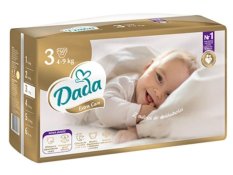 DADA Pleny jednorázové Extra Care Pleny 3 (4-9 kg) 50 ks