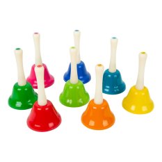 small foot Conjunto de sinos para pequenos músicos 8 peças