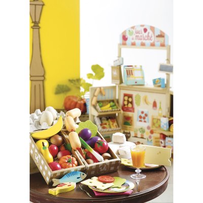 Vilac Holz Set Obst und Gemüse