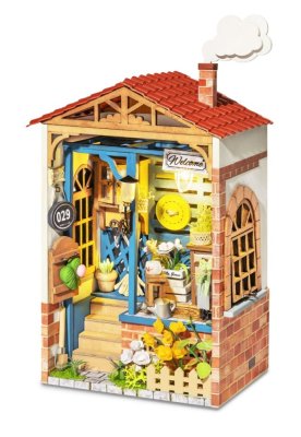 RoboTime 3D Holzpuzzle Miniatur Puppenhaus Traumhof