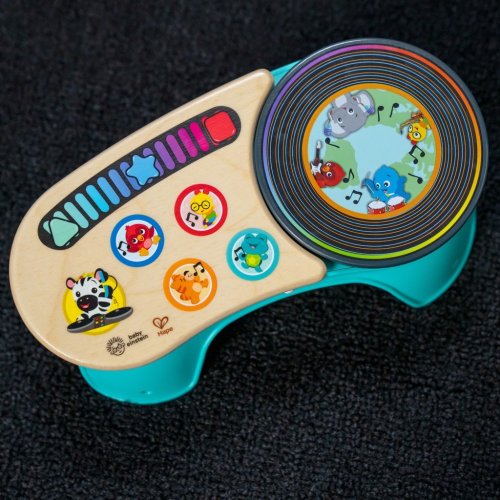 BABY EINSTEIN Juguete musical Tocadiscos DJ Discovery™ Magic Touch™ HAPE 6m+