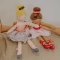 Doudou Jolijou Punčka balerina Isadora 35 cm