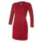 Obleka smyk 3/4 rokav Outlast® - bordo