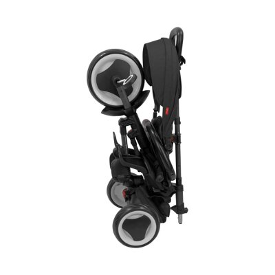 QPLAY Rowerek Trójkołowy Rito Plus Blue, 3 w 1, wiek 10-72 miesiące