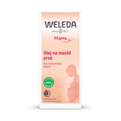 WELEDA Olej na masáž prsníkov 50 ml