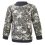 Bluza podszyta kieszeń Outlast® - pixel/ciemnoszary melanż