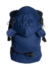 Monkey Mum® Capucha ligera para el portabebés Carrie - Azul marinero