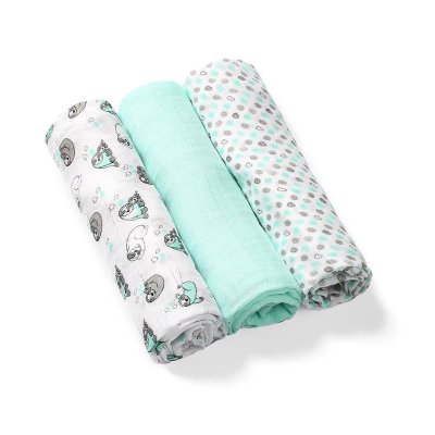 BABYONO Pelene bambus 3 kom mint