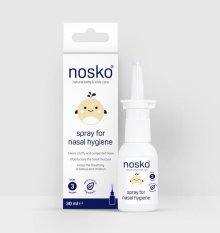 NOSKO Spray - izotonična raztopina morske vode 30 ml 3m+