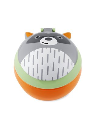 SKIP HOP Zoo Cookie Jar Raccoon 12m+