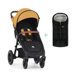 PETITE&MARS Kočárek sportovní Street2 Air Oak Dense Honey + PETITE&MARS fusak Jibot