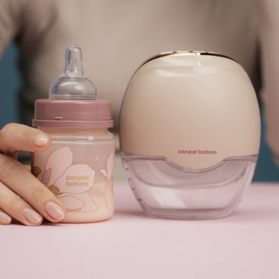 CANPOL BABIES Elektrisk bröstpump Hands-Free för amningsinlägg