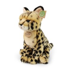 Rappa Plüsch Serval 30 cm ECO-FRIENDLY