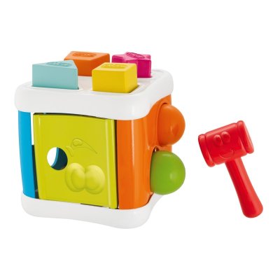 CHICCO Kostka do zabawy Sort&Beat 2w1, 6m+