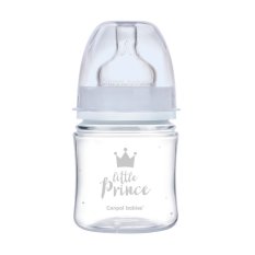 CANPOL BABIES Μπουκάλι με φαρδύ στόμιο Royal Baby 120 ml μπλε