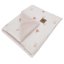 EKO Двулицево памучно одеяло подплатено с кадифе Бежова поляна 100x80см