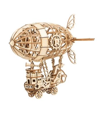 RoboTime 3D Holzpuzzle Märchen-Luftschiff