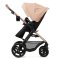KINDERKRAFT Carrinho de Bebé Combinado Moov 2 3 em 1 Sand Beige - Rodas de Espuma