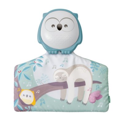 CHICCO Kocyk edukacyjny Sówka 2w1 80x80 cm, 0m+