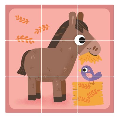 2Kids Toys Lesene kocke Farma