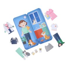 Petit Collage Magnetyczne puzzle Weterynarz