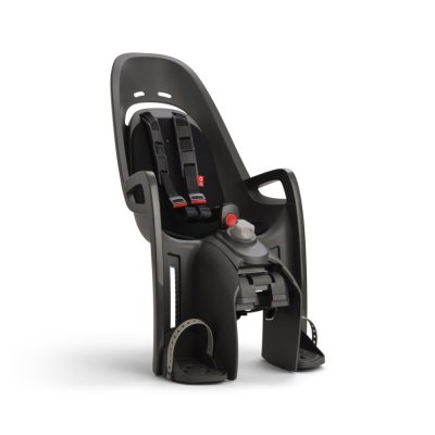 HAMAX Fotelik rowerowy Zenith Relax - adapter na bagażnik Grey/Black
