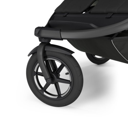 THULE Carrinho de passeio para irmãos Urban Glide Double Preto/Preto conjunto XXL