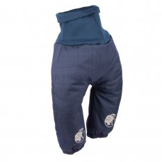 Dětské rostoucí zimní softshellové kalhoty s beránkem Monkey Mum® - Pohádkový večerníček