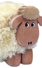 2Kids Toys Wooden Figure XL pompom Sheep