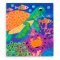 Mudpuppy Conjunto de Autocolantes Glitter com Cenário Vida no Oceano