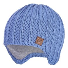 Čiapka pletená na uši Outlast ® - oceľová