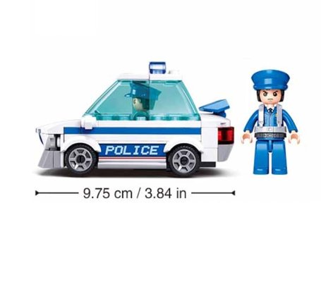 Sluban Metropolis M38-B1217B Patrouille de Police Municipale