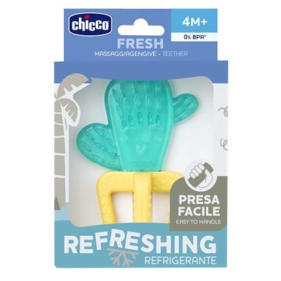 CHICCO Gryzak chłodzący Fresh Kaktus 4m+