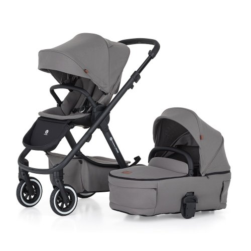 PETITE&MARS Carucior combinat ICON 2in1 Dove Grey LITE AIR