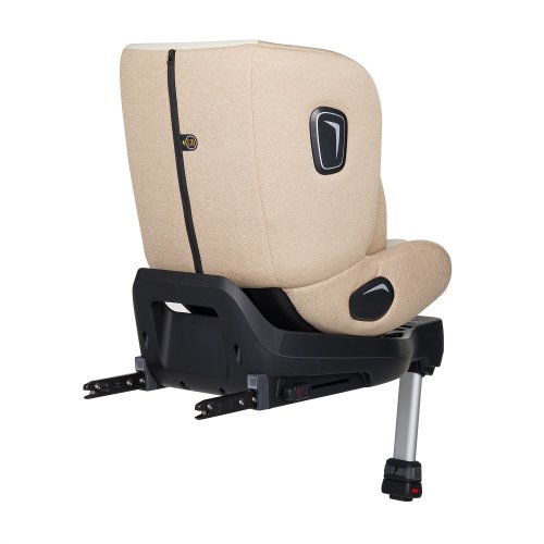 PETITE&MARS Cadeira auto Reversal Pro i-Size 360° Castanho Caramelo 40-105 cm + Espelho Oly Bege 0m+