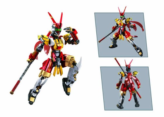 Sluban P.R. Mecha M38-B1180 Borac Kyber Goku
