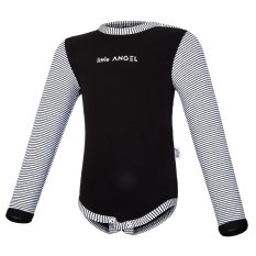 Body skid DR-streep Outlast® - zwart/wit-zwarte streep