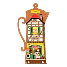 RoboTime Miniatúra domčeka na zavesenie Kaviareň Moka