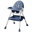 Cadeira de jantar infantil - Azul