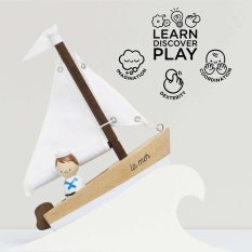 Le Toy Van Voilier en bois avec capitaine