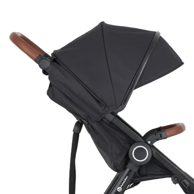 PETITE&MARS Verdeck für Kinderwagen Street2 Perfect Black