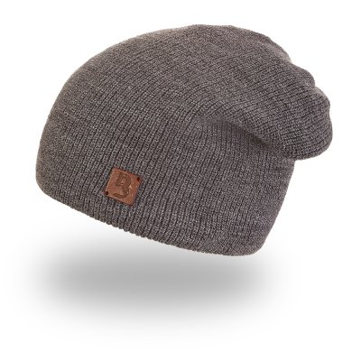 Berretto lavorato a maglia UNI Outlast ® - grigio scuro
